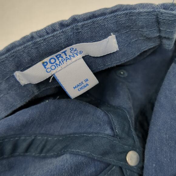 God is Greater Than the Highs and Lows Baseball Cap Blue One Size Adjustable - Picture 8 of 9